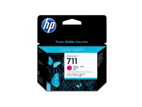 HP-muste nro.711 Magenta kolmospakkaus (CZ135A)