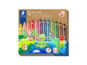 Värikynät STAEDTLER Noris Junior 3in1 12väriä