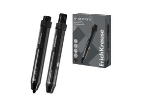 ErichKrause RP-700 Click it -permanenttitussi, sisäänvedettävä, musta