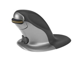 Tietokonehiiri ergonominen Penguin (M) pystysuuntainen langaton musta