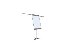 Luentotaulu lasia (700x1000mm) valkoinen 2x3