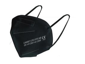 Suojanaamari hengityssuojain FinTurk CANBEY FFP2 ilman venttiiliä 10 kpl pakkauksessa musta