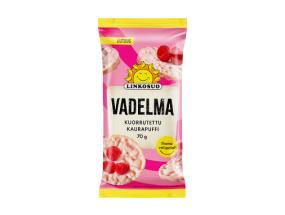 LINKOSUO Rapeita kaurakeksejä vadelmanmakuisella kuorrutteella 70g