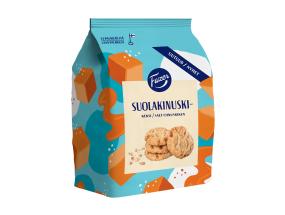 FAZER suolatut karamellikeksejä 270g