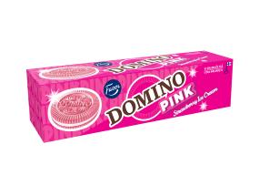 Keksit FAZER Domino mansikkamakuinen 175g