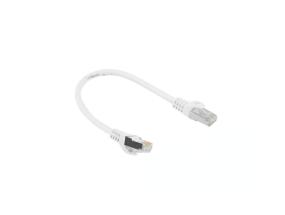 Verkkokaapeli LANBERG Patchcord RJ45 cat.6 FTP 0,25m valkoinen