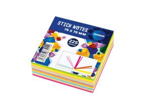 Viestilappukuutio 76x76 Sticky Notes neonvärit