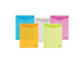 Muovinen kirjekuori nitojalla A4 CENTRUM värivalikoima