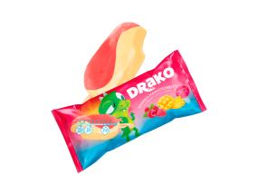 DRAKO Vadelma-mangosorbetti 100ml/90g x 40