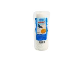 Juomapillit SMILE 200ml, valkoinen, 25kpl