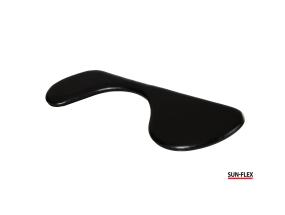 Kyynärvarsituki musta 683x205mm