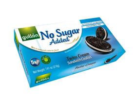 GULLON kaakaokeksit vaniljatäytteellä 400g (sokerittomia)