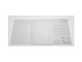 Arkistokansiot A4 1-kertainen valkoinen/harmaa painettu ARHIBRED A-Luokka