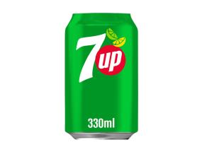 Virvoitusjuoma 7 UP 330 ml purkissa