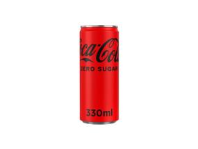 Virvoitusjuoma COCA-COLA Zero 330 ml:n purkissa