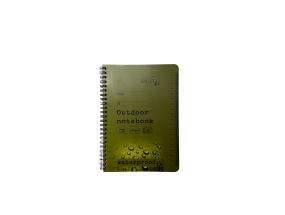 Kansio spiraalisidottu A5 (210x148mm) neliön muotoinen vedenpitävä 50 sivua