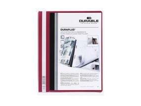 Pikakansio A4 DURABLE Duraplus etukansi taskulla punainen