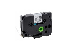 Kirjoitus-/merkintäteippi BROTHER HSe-241 18mm lämpökärkinen putki musta/valkoinen analoginen BROTHER HSe-241 18mm lämpökärkinen putki musta/valkoinen analoginen
