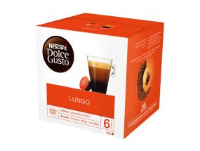 Kahvikapseli NESCAFE Dolce Gusto Lungo 16 kpl pakkauksessa