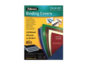 Kampasidontakannet kartonkia A4 sininen 100kpl/pakketissa Fellowes 280gr