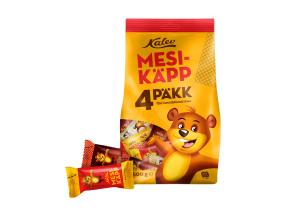 Karkkiseos KALEV Mesikäpp Nelipäkk 500g