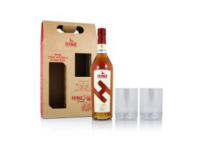 Konjakki Hine VSOP Fine Champagne 0,7L + 2 lasia