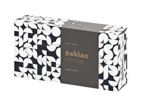 Kosmeettiset pyyhkeet 2-kerroksiset WEPA Satino 21x20,5cm valkoinen 100kpl