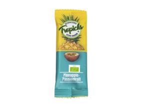 Kuivattu ananas-passionpatukka TROPICKS 20g