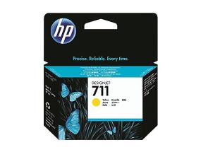 Mustesuihkukasetti HP 711 CZ keltainen