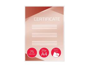 Laminointikalvo liima A4 75mic kiiltävä 25 arkkia GBC