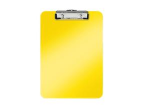 Kirjoitusalusta A4 Leitz WOW keltainen