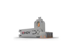 USB-PORTTIESTO 4PACK/ORANSI 40453 LINDY
