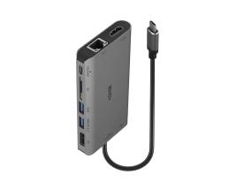 I/O-TELAKKAUS USB-C/MINI SINGLE 4K 43323 LINDY