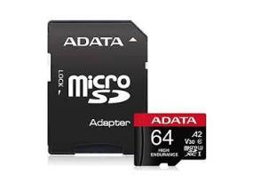 MUISTI MICRO SDXC 64 Gt W/ADAP./AUSDX64GUI3V30SHA2-RA1 ADATA