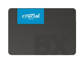 SSD CRUCIAL BX500 2TB SATA 3.0 Kirjoitusnopeus 500 Mt/s Lukunopeus 540 Mt/s 2,5" TBW 720...