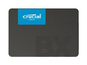 SSD CRUCIAL BX500 240 Gt SATA 3.0 Kirjoitusnopeus 500 Mt/s Lukunopeus 540 Mt/s 2,5" TBW 80...
