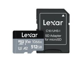 MUISTI MICRO SDXC 512GB UHS-I/W/A LMS1066512G-BNANG LEXAR