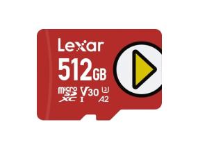 MUISTI MICRO SDXC 512GB UHS-I/PLAY LMSPLAY512G-BNNNG LEXAR