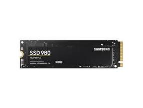 SSD SAMSUNG 980 500 Gt M.2 PCIE NVMe MLC Kirjoitusnopeus 2600 Mt/s Lukunopeus 3100 Mt/s 2...