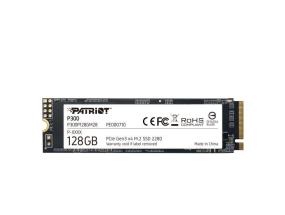 SSD PATRIOT P300 128GB M.2 PCIE NVMe 3D NAND Kirjoitusnopeus 600 Mt/s Lukunopeus 1600 Mt...