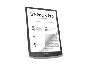 E-Reader POCKETBOOK InkPad X Pro 10,3" 1872x1404 1xUSB-C Langaton LAN Bluetooth Harmaa PB1040D-M-WW