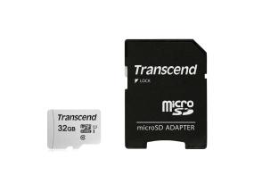 MUISTI MICRO SDHC 32 Gt W/ADAPT/C10 TS32GUSD300S-A TRANSCEND