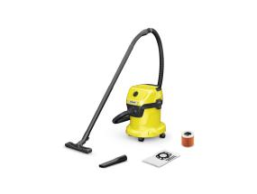 Pölynimuri KARCHER Märkä- ja kuivapölynimuri WD 3 V-15/6/20 1000 wattia Imuteho 230W...