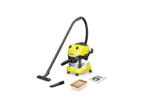 Pölynimuri KARCHER Märkä- ja kuivapölynimuri WD 4 S V-20/5/22 1000 wattia Imuteho 240w...
