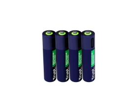 AKKU RECH. LI-ION AAA/500MAH USB-C 4PACK 25671 LUOTTAMUS