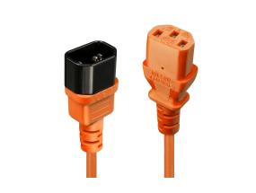 KAAPELI TEHO IEC JATKO 0.5M/ORANSSI 30473 LINDY LINDY