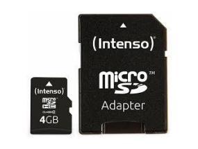 MUISTI MICRO SDHC 4GB C4/3403450 INTENSO