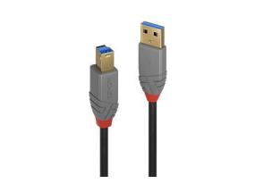 KAAPELI USB3.2 AB 1M/ANTHRA 36741 LINDY