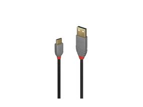 KAAPELI USB2 CA 1M/ANTHRA 36886 LINDY