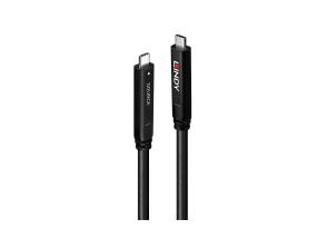 KAAPELI USB-C:hen USB-C 10M/43333 LINDY